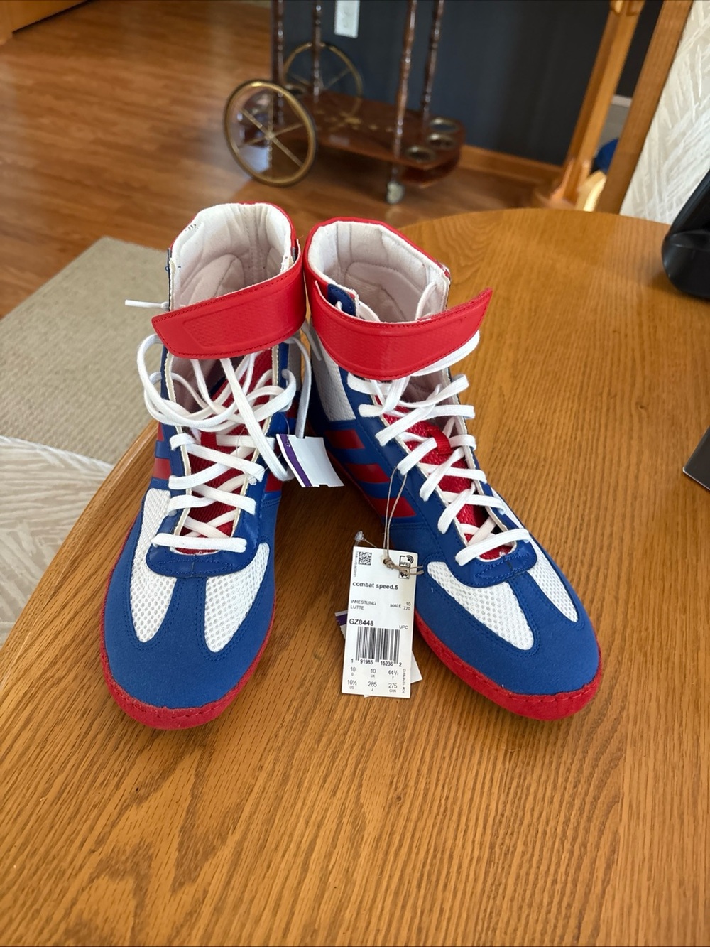 Adidas Combat Speed 5 High-Top Wrestling Shoes New Size 10.5